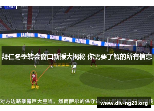 拜仁冬季转会窗口新援大揭秘 你需要了解的所有信息