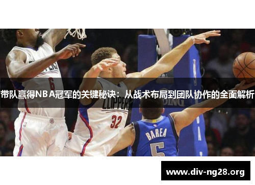 带队赢得NBA冠军的关键秘诀：从战术布局到团队协作的全面解析