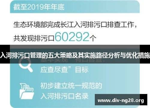 入河排污口管理的五大策略及其实施路径分析与优化措施